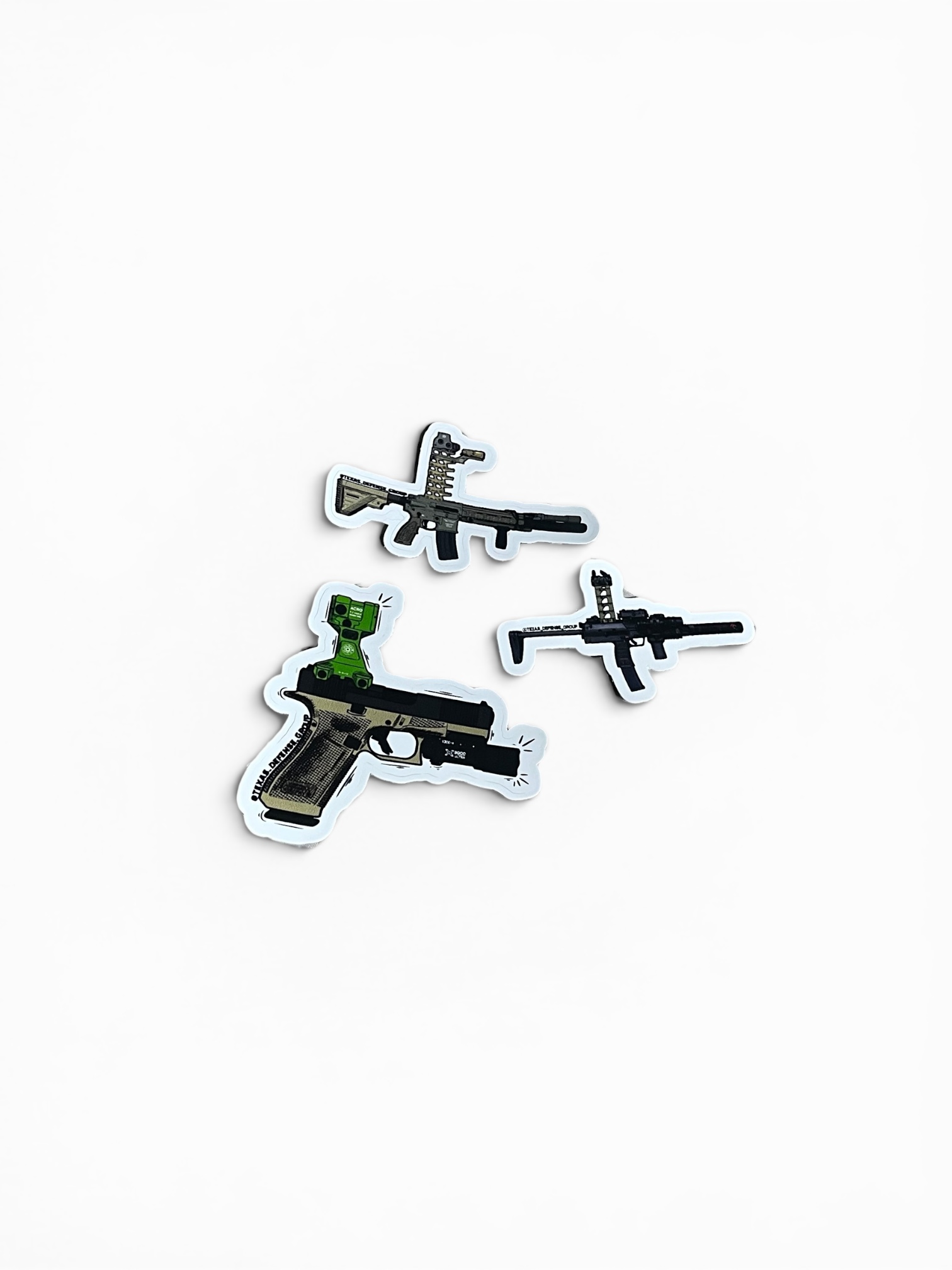 "Hype" Over Bore 3pc Sticker Pack