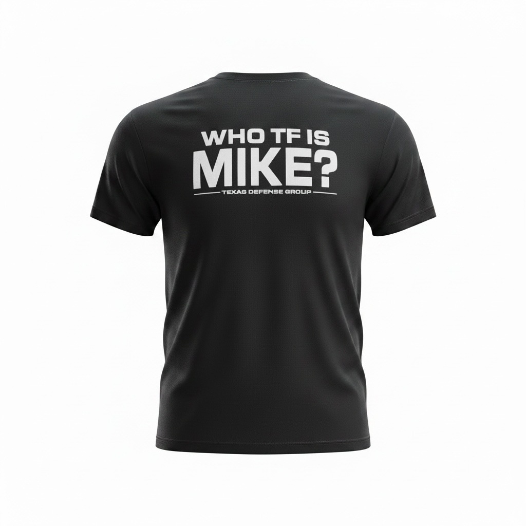 WHO TF IS MIKE? — Black/White